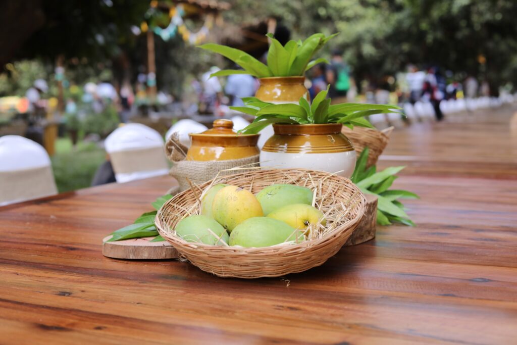 Hanu Reddy Table Hanu Reddy Mangoes
